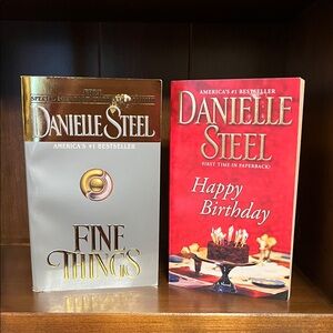 Danielle Steel Book Set - Fine Things & Happy Birthday